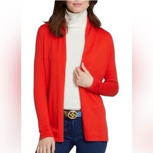 I McLaughlin Red Women's Halsey Cardigan/ M
